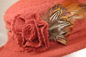 Hat trim detail. Photo taken in light box with Nikon
